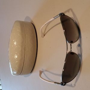 Coach Women's Aviator Sunglasses